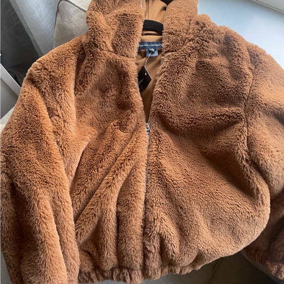 French Connection Arabella faux fur coat - Picture 6 of 9
